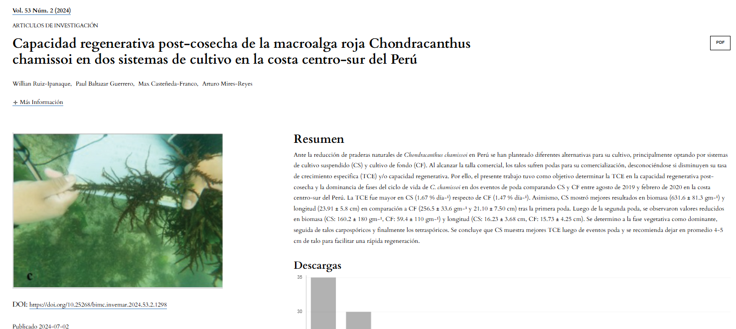 Laboratorio de Investigación en Cultivos Marinos