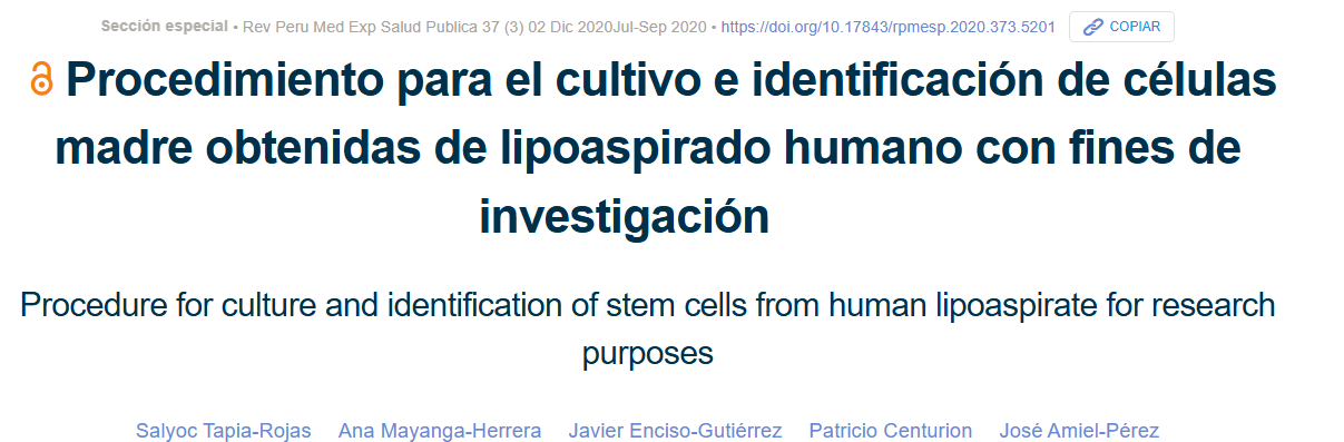 Laboratorio de Investigación en Cultivo Celular e Inmunología Molecular